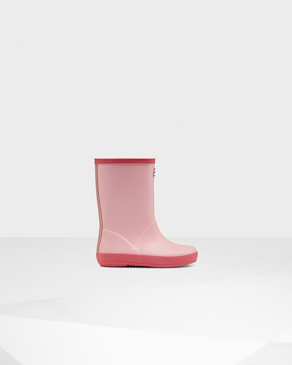 Hunter Original First Classic Rain Boots - On Sale Kids Pink - SWEQRH756